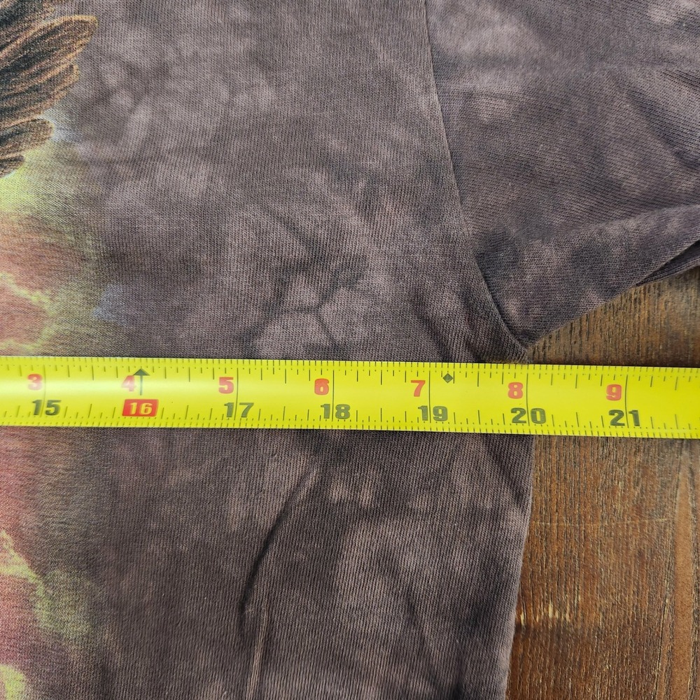 The Mountain Acid Wash Bald Eagle Long Sleeve top Size Medium - Picture 9 of 9